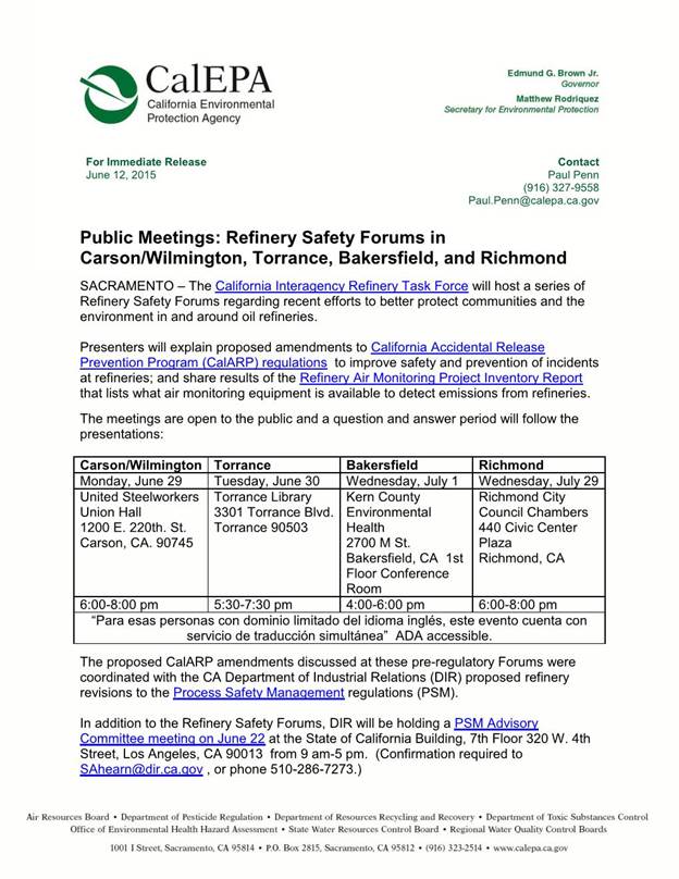 Safety Forms